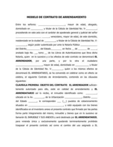 modelo contrato